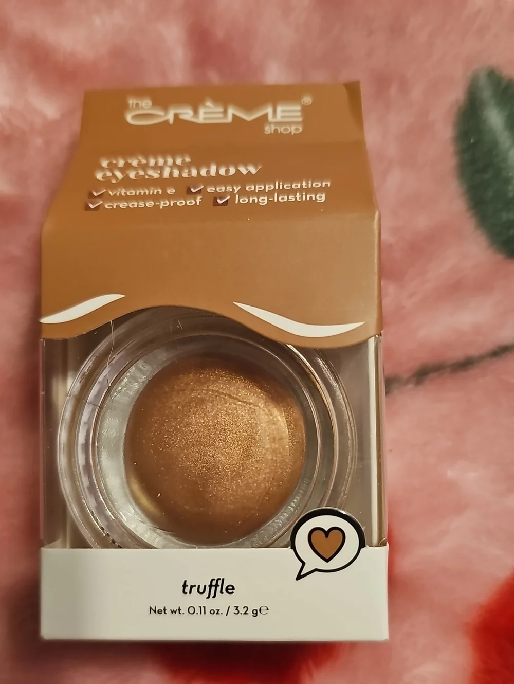 The Crème Shop Truffle Cream Eyeshadow - Shimmery Brown